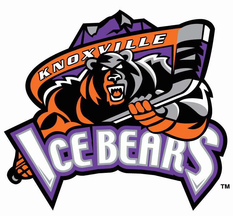 knoxville ice bears 2004-pres primary logo iron on transfers for clothing